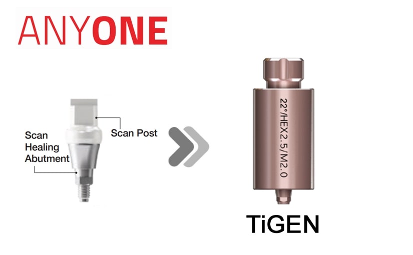 AnyOne SHA TiGEN(Pre-milled)