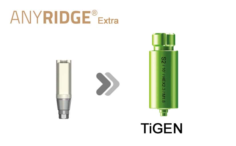 AnyRidge Extra TiGEN(Pre-milled)