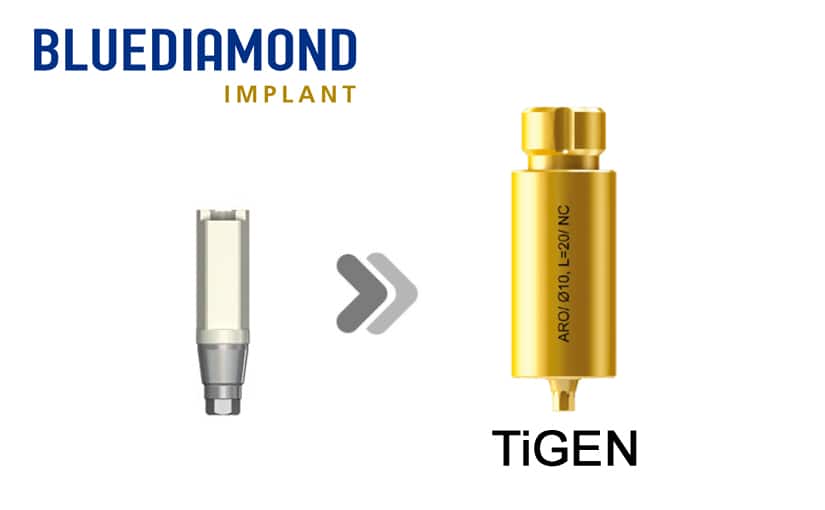 BlueDiamond NC TiGEN(Pre-milled)
